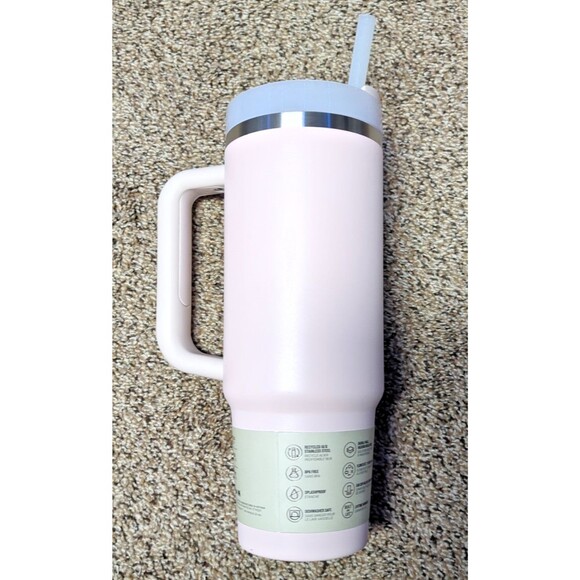 Stanley Quencher H2.0 Flowstate Tumbler 30 Oz Rose Quartz 2.0 Insulated Cup - Picture 9 of 16